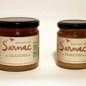 Pot de miel de châtaignier BIO